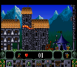 King Arthur's World screenshot 3 for Super Nintendo